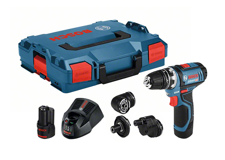 Accuschroefboormachine Bosch GSR 12V-15 FC Set