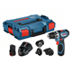 Accuschroefboormachine Bosch GSR 12V-15 FC Set