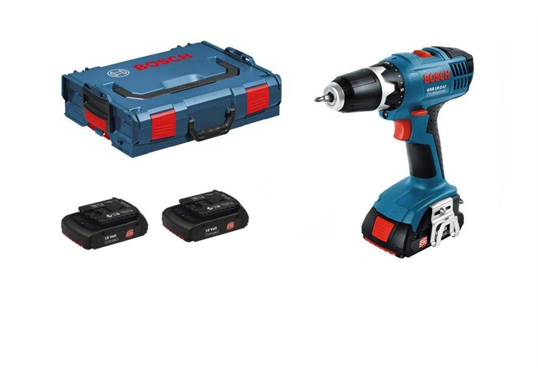 Boor-schroefmachine Bosch GSR 18-2 L-BOXX