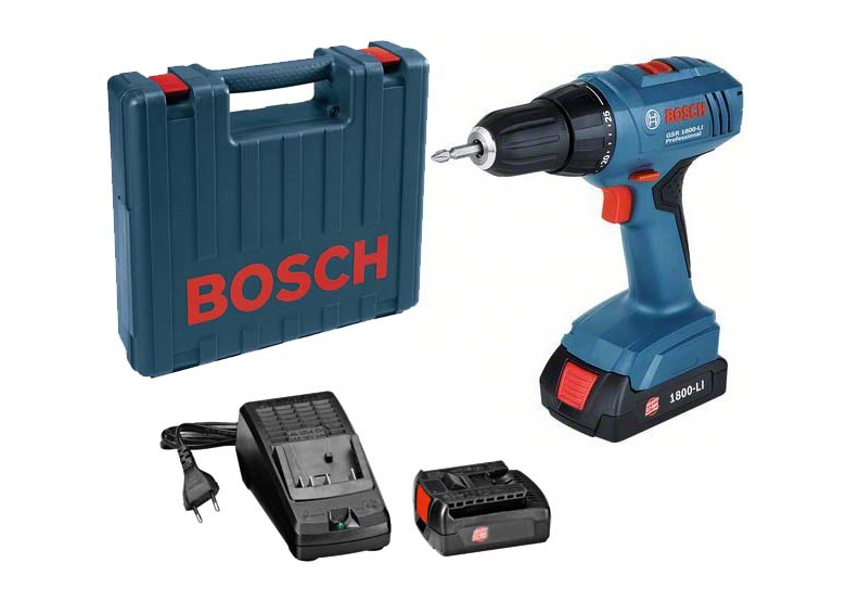 Boor-schroefmachine Bosch GSR 1800-LI