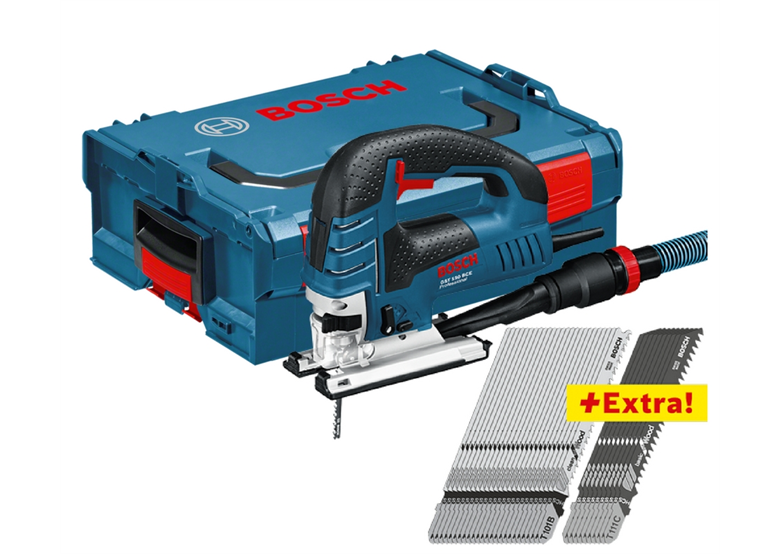 Decoupeerzaag  met 35 stuk zaagbladen Bosch GST 150 BCE