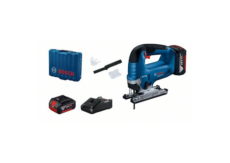 Decoupeerzaag Bosch GST 185-LI(B) 2x4,0Ah