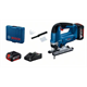 Decoupeerzaag Bosch GST 185-LI(B) 2x4,0Ah