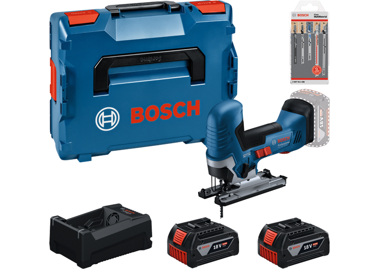 Decoupeerzaag Bosch GST 18V-125 S 2x5.0Ah L-BOXX