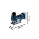 Decoupeerzaag Bosch GST 18V-155 SC 2x4,0Ah L-BOXX 136