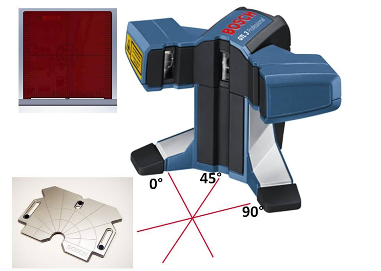 Tegellaser Bosch GTL 3