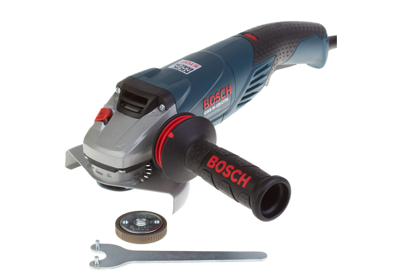Bosch Professional Haakse slijper GWS 9-115 S (900 Watt, incl. extra handgreep, beschermkap