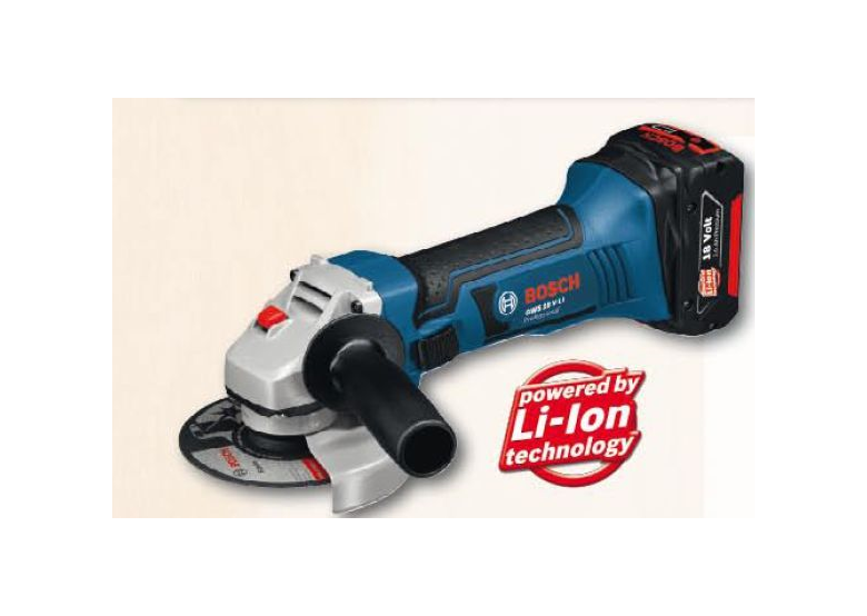 Haakse slijper Bosch GWS 18 V-LI L-BOXX