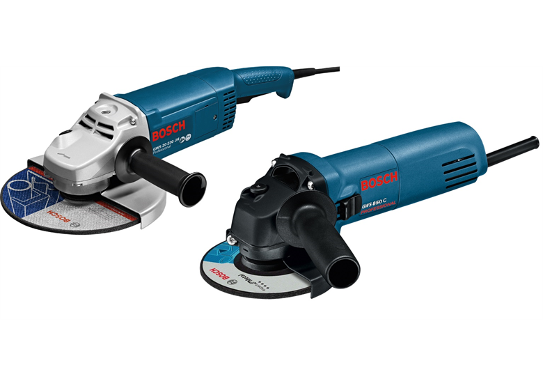 Set Haakse Slijpmachines Bosch GWS20-230JH+GWS850C