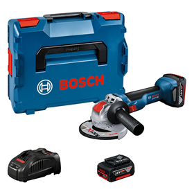 Haakse slijper Bosch GWX 18V-10 2x5.0Ah