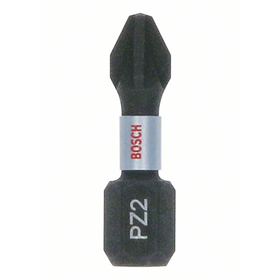 Schroevendraaierbit PZ2 25mm 25stuk Bosch Impact Control