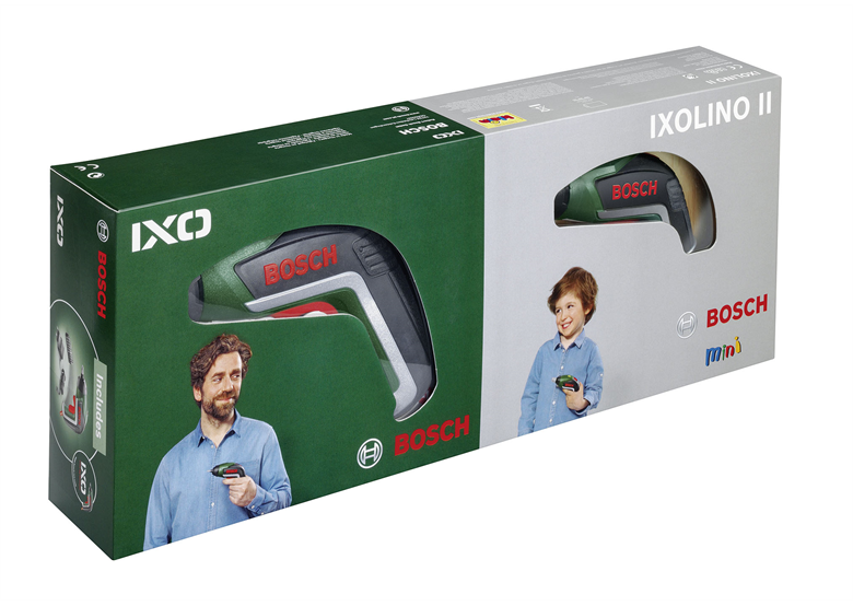 Schroevendraaier set (versie voor volwassenen en kinderen) Bosch IXO/IXOLINO