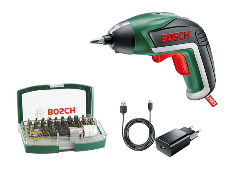 Schroevendraaier met accesoires Bosch IXO V