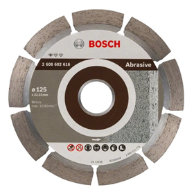 Diamantdoorslijpschijf 125mm Bosch Standard for Abrasive