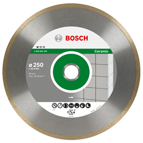 Diamant doorslijpschijf voor keramiek 230x25,4x1,6mm Bosch Standard for Ceramic