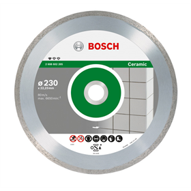 Diamant doorslijpschijf voor keramiek 230x22,23x1,6mm Bosch Standard for Ceramic