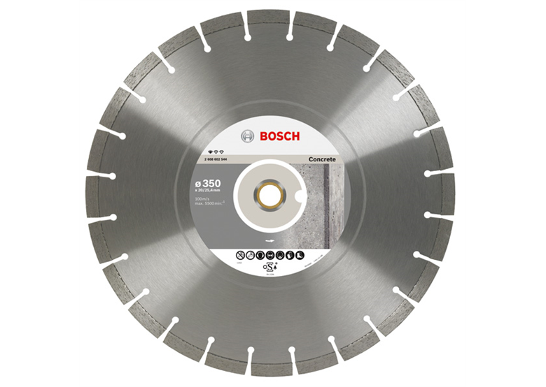 Diamantzaagblad 350x25,4mm Bosch Standard for Concrete