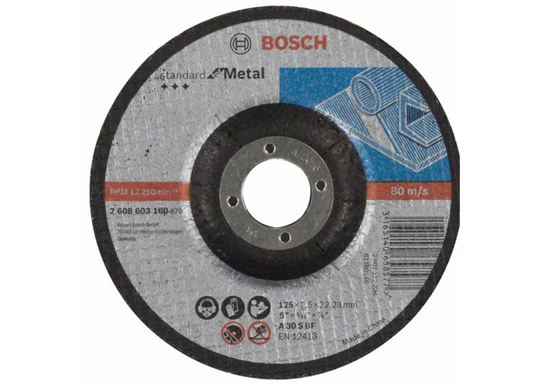 Doorslijpschijf metaal Bosch Standard for Metal