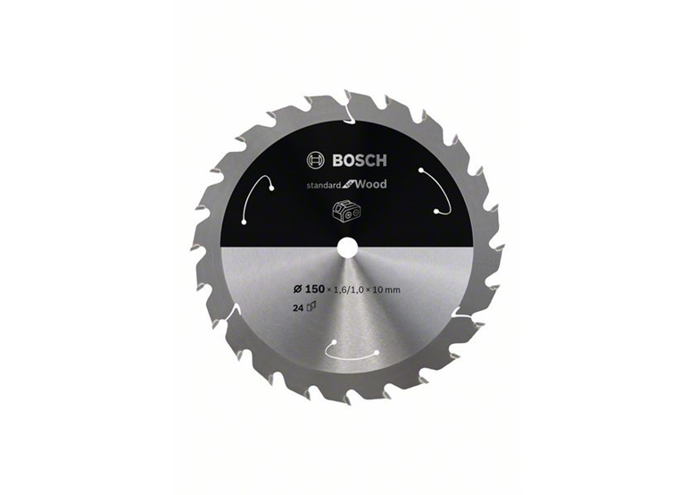 Zaagblad 150x10mm, 24 Bosch Standard for Wood