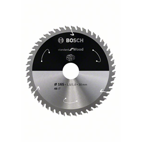 Zaagblad 165x30mm, 48 Bosch Standard for Wood