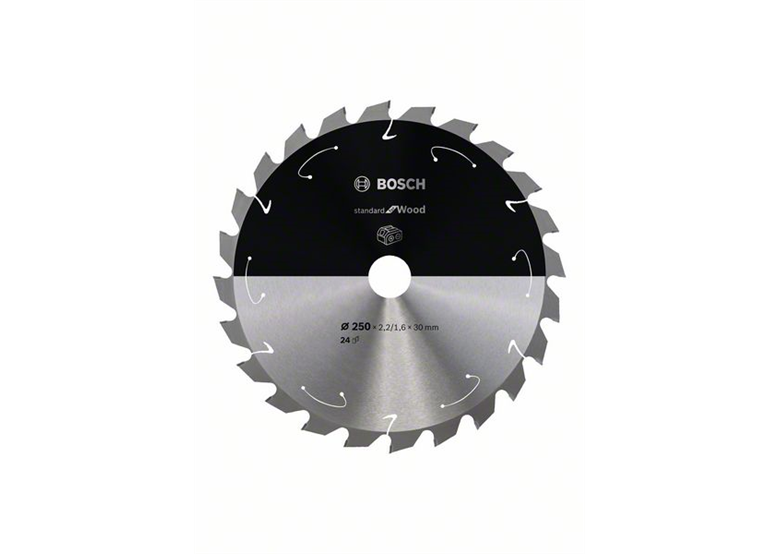 Cirkelzaagblad 250x30mm, 24 Bosch Standard for Wood