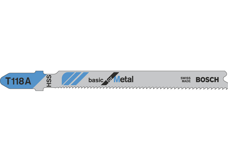Decoupeer zaagblad Basic for metal Bosch T 118 A