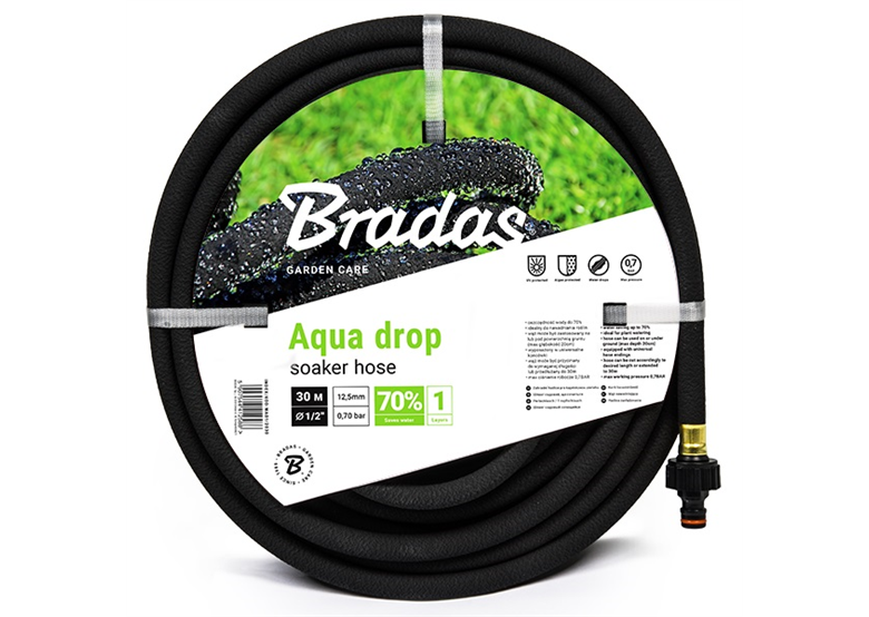 Irrigatieslang 1/2", 15m Bradas AQUA-DROP