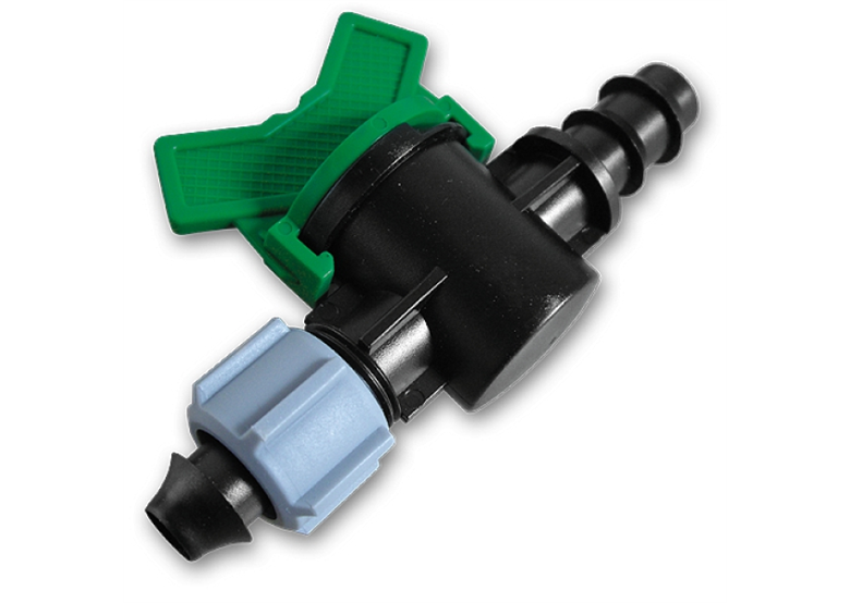 Afname voor tuinslang met dop en afsluiter, 16mm Bradas DSWZ14-16L