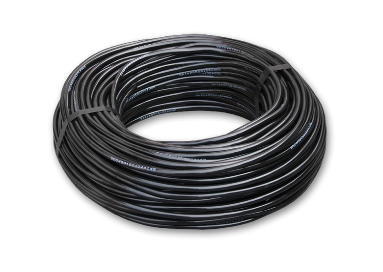 Micro druppelslang, 3 x 7mm, 200m Bradas PVC BLACK