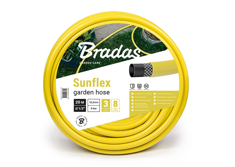 Tuinslang 3/4" 20m Bradas SUNFLEX WMS3/420