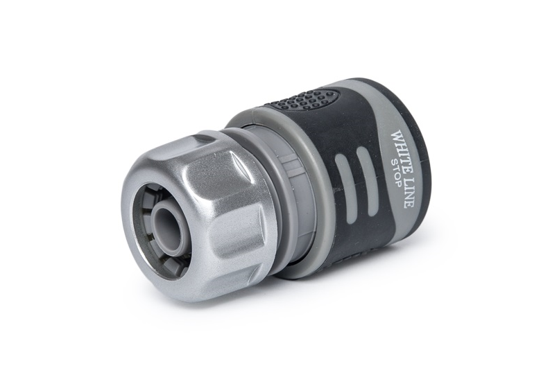 Slangkoppeling 1/2" STOP TPR Bradas WHITE LINE