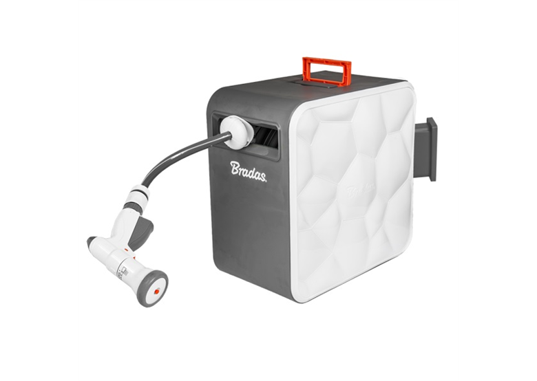Tuinslang op automatische haspel 1/2" 30m WHITE LINE Bradas WL-W3B30