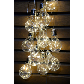 LED - lampen van EDISON met traan druppeltjes binnenin Bulinex 10-045