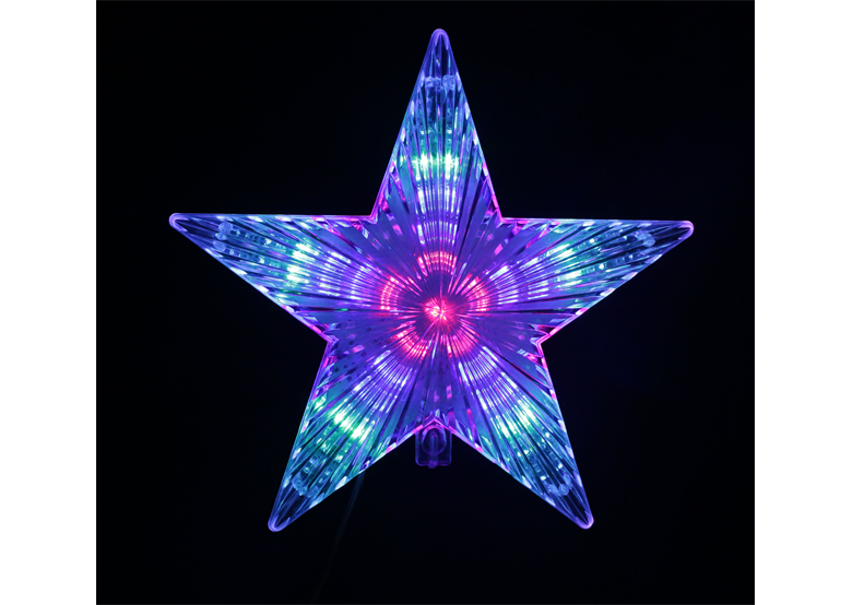 Kerst ster multicolor 30 x LED Bulinex 10-101