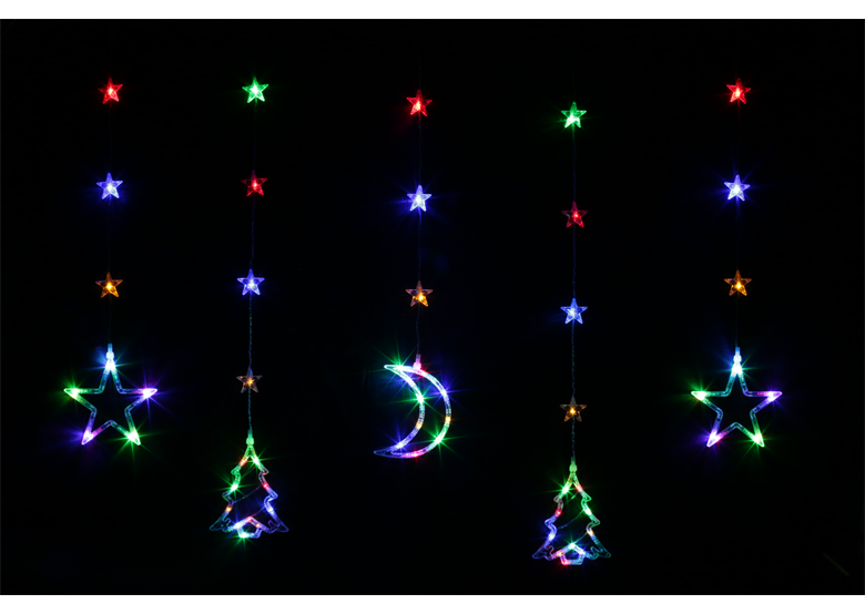 Kerstverlichting voor buiten 60 x LED ijspegel effect 2,8mtr Bulinex 21-601
