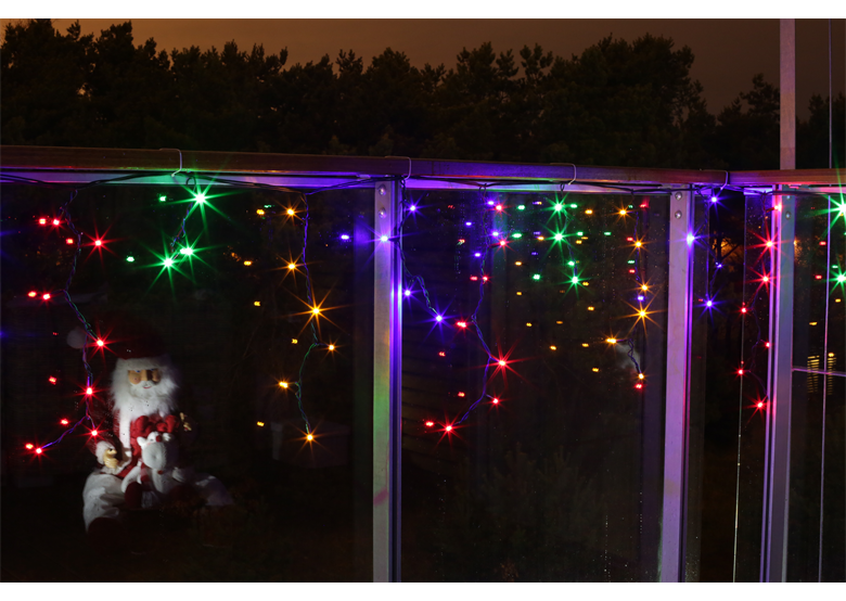 Kerstverlichting voor binnen LED ijspegels effect 100 4,8mtr Bulinex 38-611