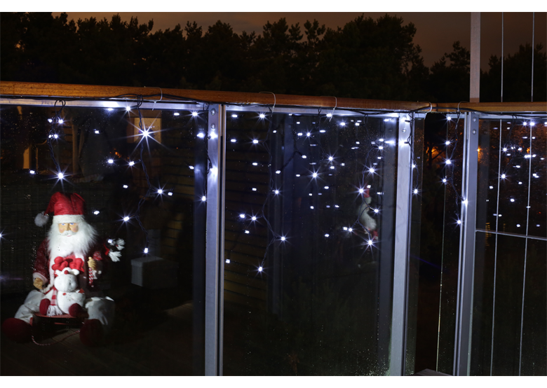 Kerstverlichting voor binnen LED ijspegels effect 100 4,8mtr Bulinex 38-612