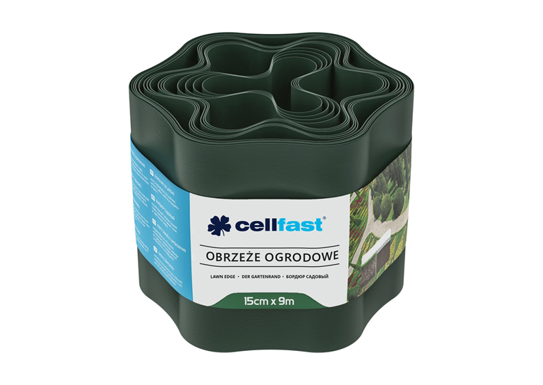 Grasrand  donker groen 15 cm x 9 m Cellfast C 30-022H