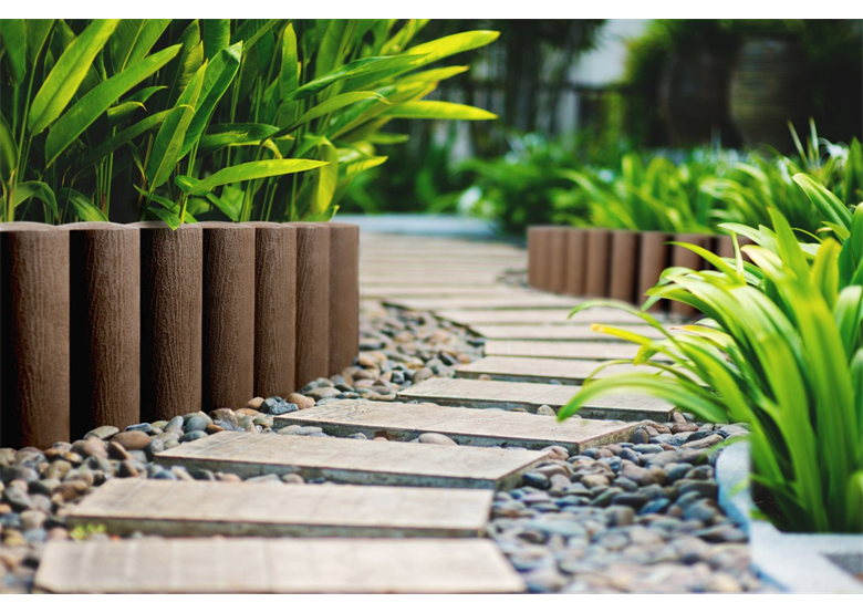 Tuinpalissade 4 STANDARD groen 14,5 cm x 2,3 m Cellfast C 34-042