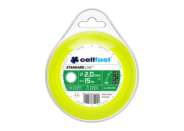 Snijdraad STANDARD - rond 2,0 mm x 15 m Cellfast C 35-003