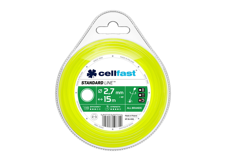 Snijdraad STANDARD - rond 2,7 mm x 15 m Cellfast C 35-006