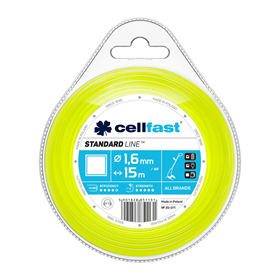 Snijdraad STANDARD - vierkant 1,6 mm x 15 m Cellfast C 35-011