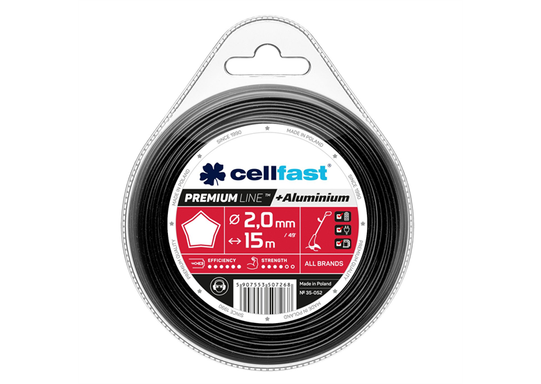 Snijdraad  PREMIUM - sterretje  2,0 mm x 15 m Cellfast C 35-052