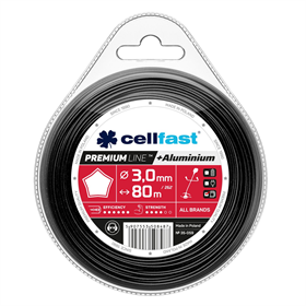 Snijdraad  PREMIUM - sterretje  3,0 mm x 80 m Cellfast C 35-059