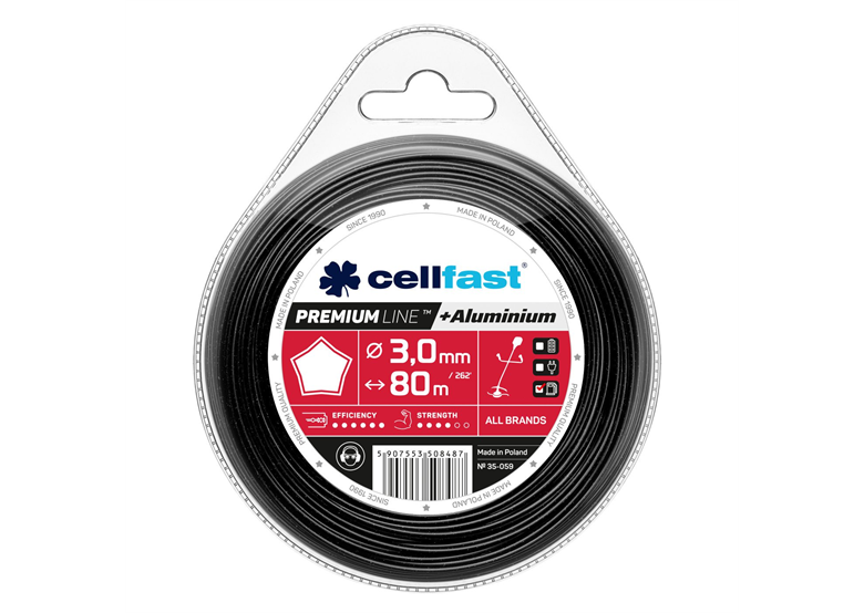 Snijdraad  PREMIUM - sterretje  3,0 mm x 80 m Cellfast C 35-059
