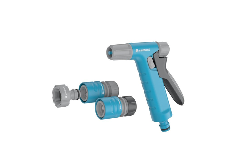 Set met 1/2"-5/8" pistoolsproeier Cellfast HYDRON IDEAL 50-760