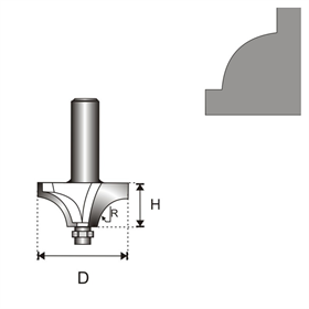 Frees 6 mm Dedra 07F131A