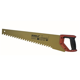 Cellenbetonzaag 550 mm, 23 tanden HM, teflon, ergonomische handgreep met rubber Dedra 1229