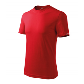 Heren T-shirt S, rood, 100% katoen Dedra BH5TC-S