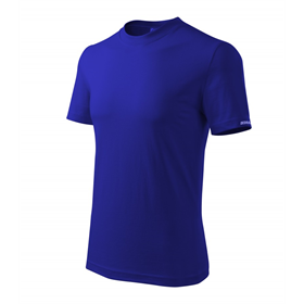 T-shirt L heren, marineblauw, 100% katoen Dedra BH5TG-L